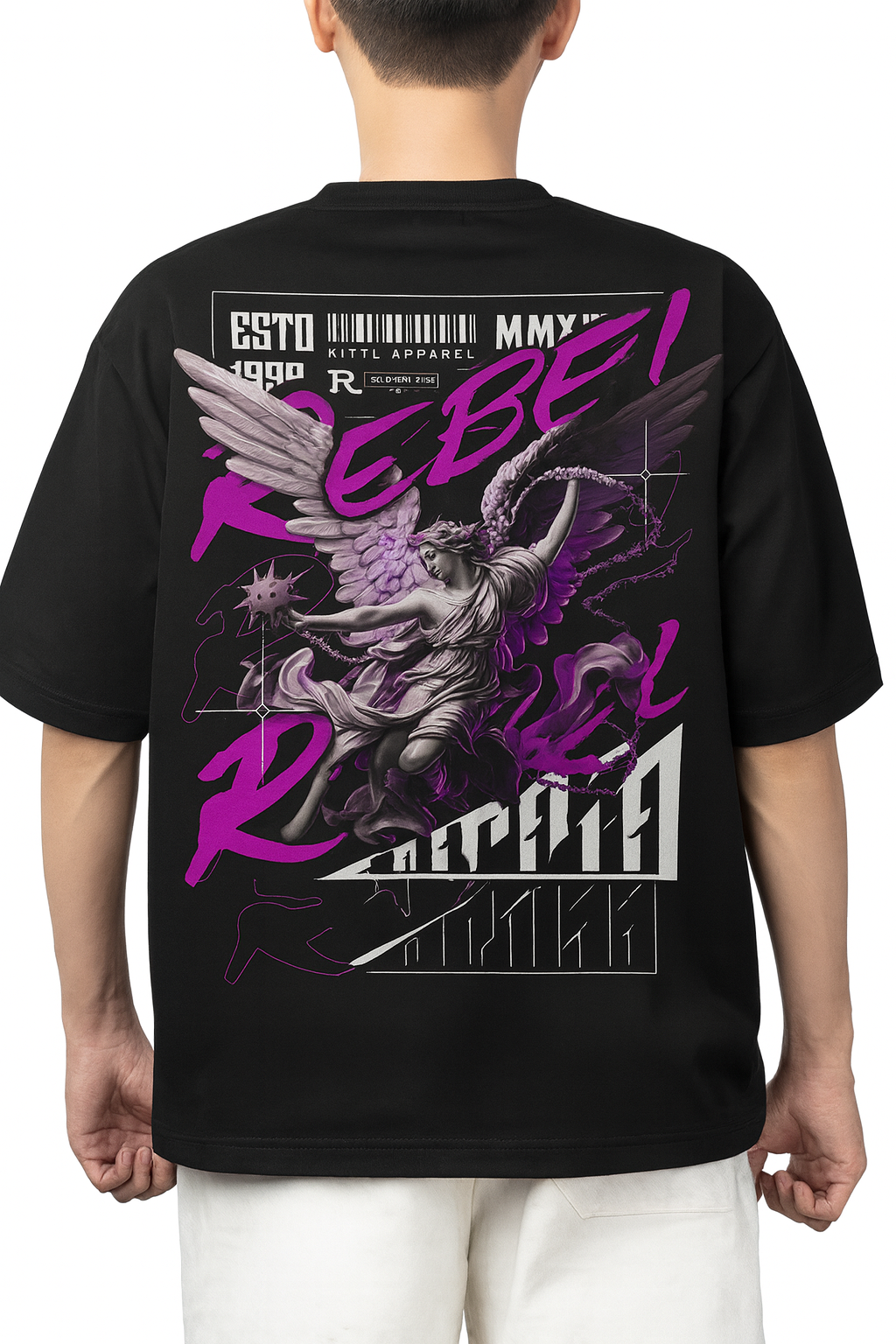 LUMINIX's - Rebel Angel T-shirt