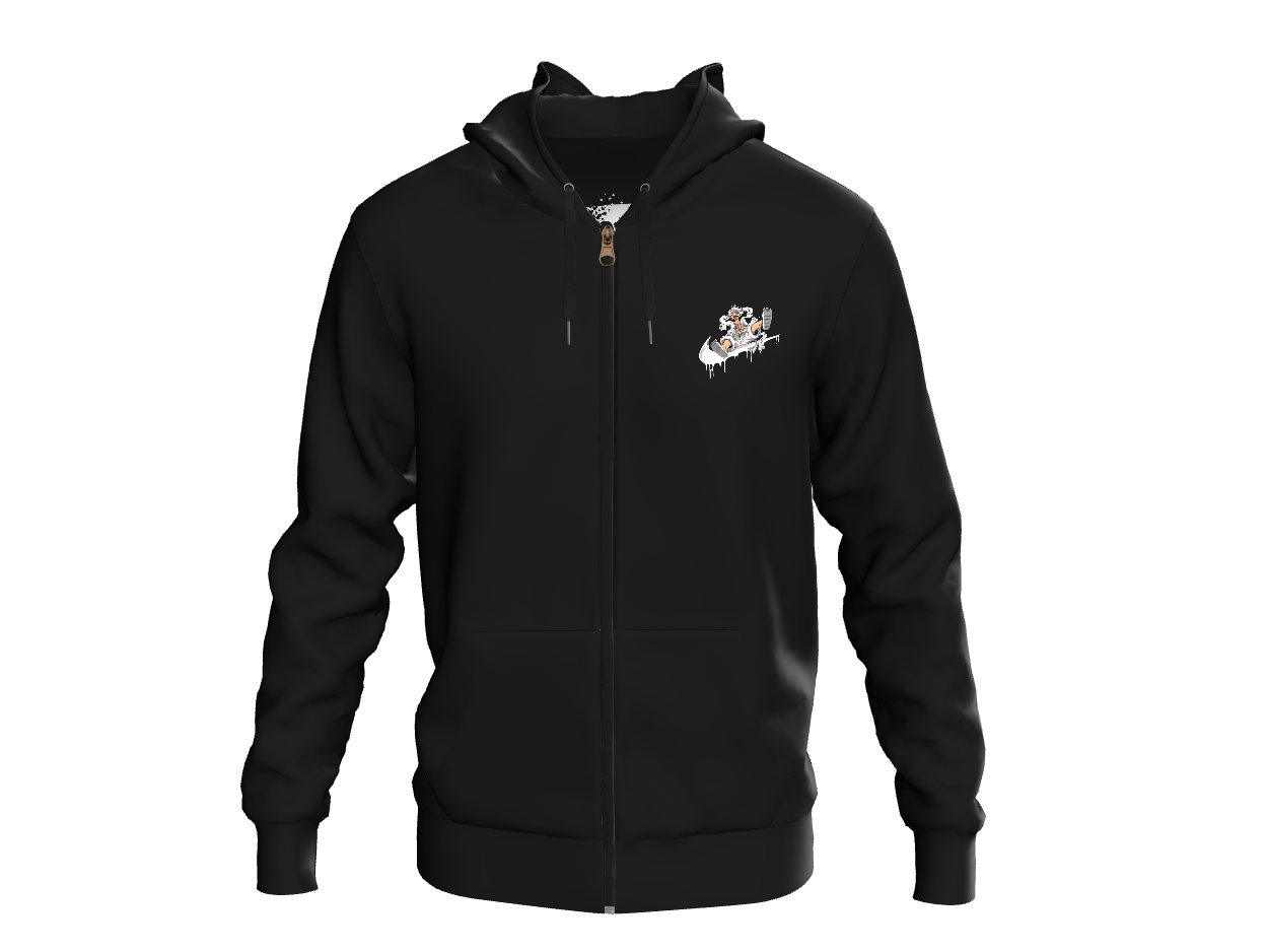 LUMINIX's - One Piece Luffy Evolution Oversized Hoodie
