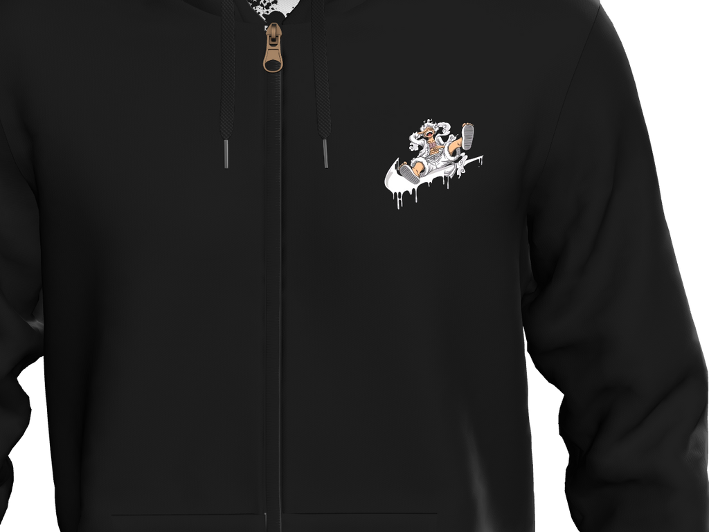 LUMINIX's - One Piece Luffy Evolution Oversized Hoodie