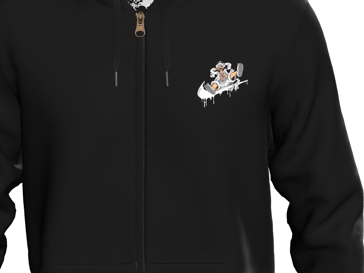 LUMINIX's - One Piece Luffy Evolution Oversized Hoodie