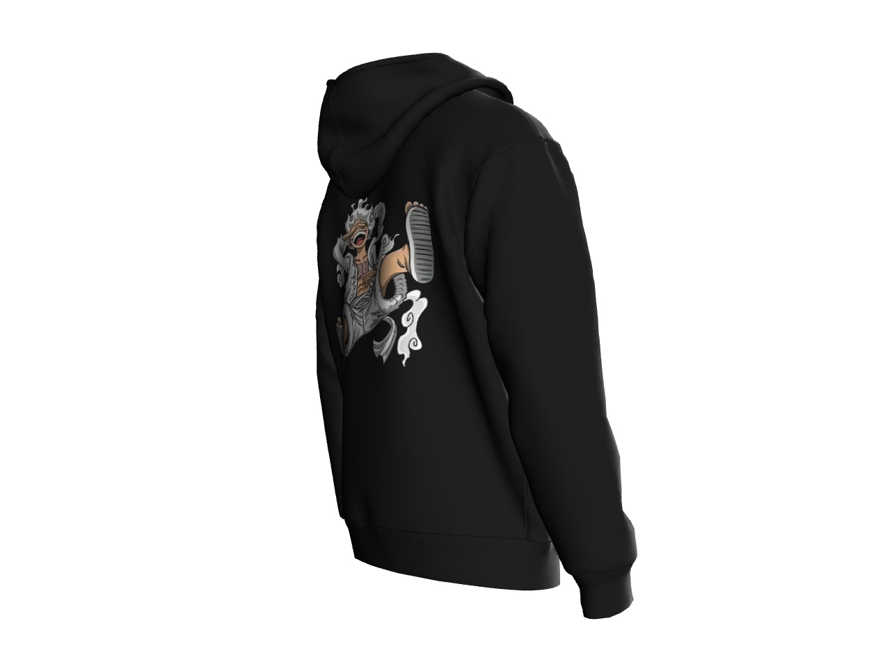 LUMINIX's - ONE PIECE LUFFY GEAR 5 HOODIE