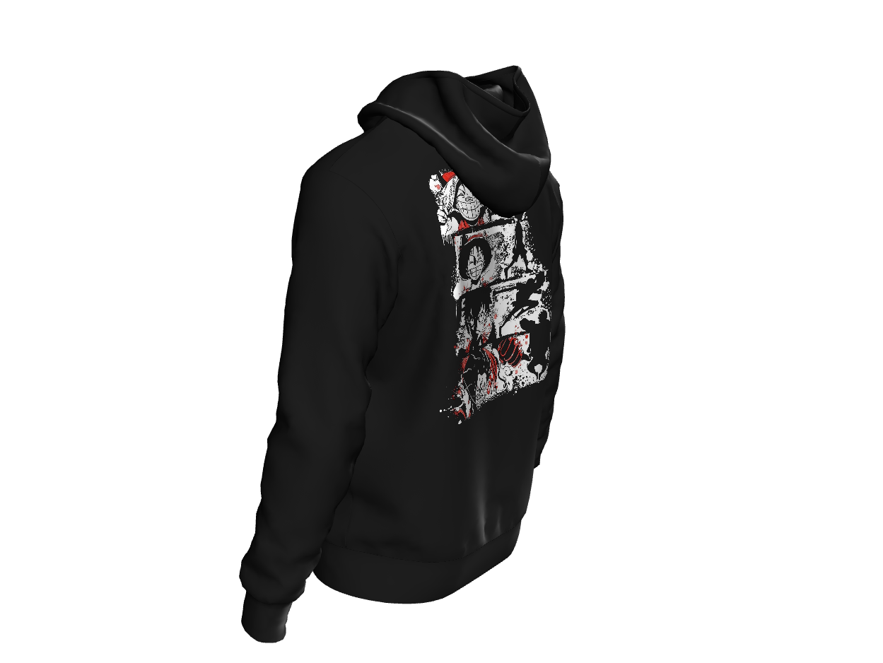 LUMINIX's - One Piece Luffy Evolution Oversized Hoodie