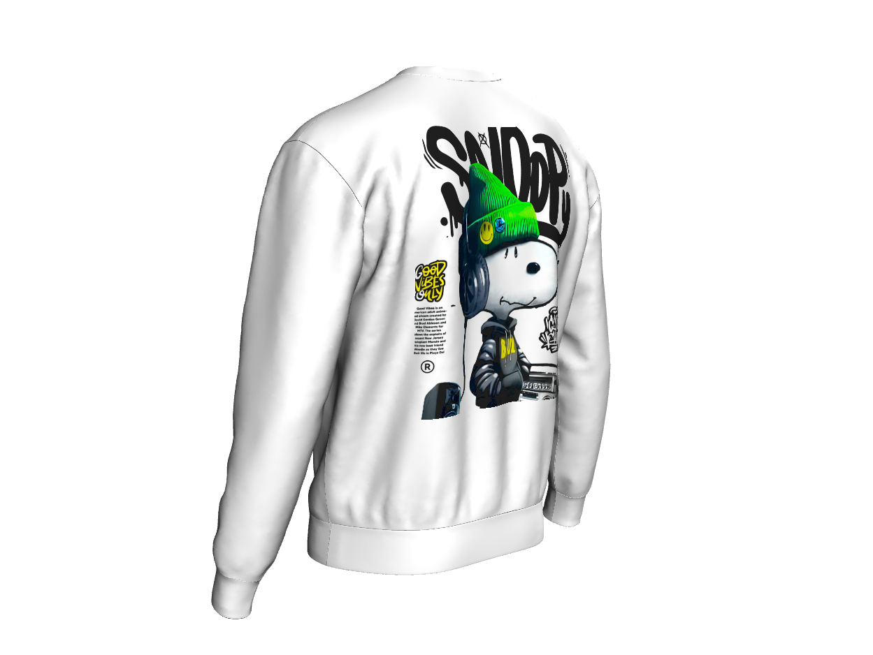 LUMINIX's - Streetwear Snoopy Graffiti Sweatshirt