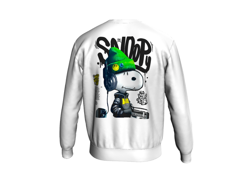 LUMINIX's - Streetwear Snoopy Graffiti Sweatshirt