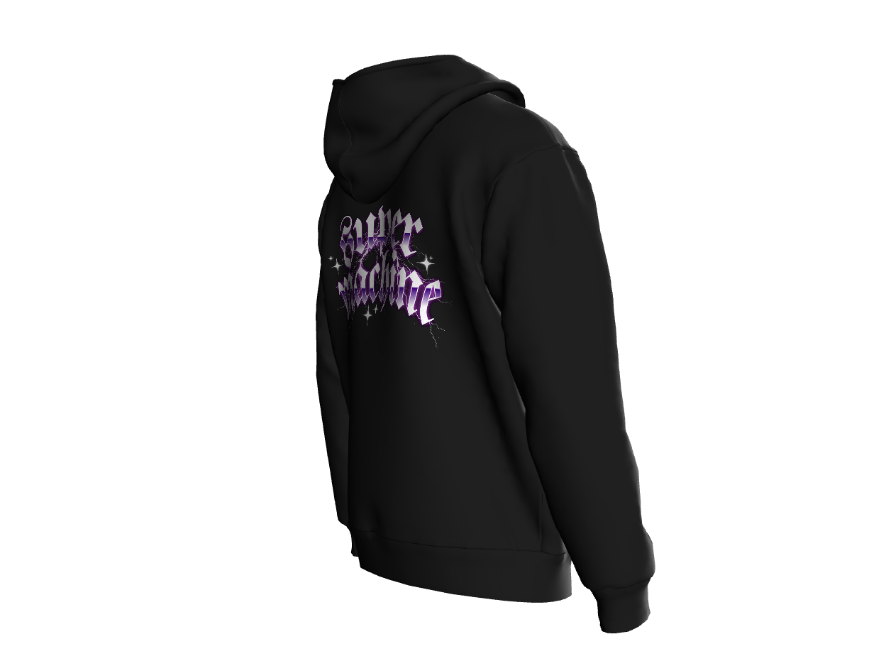 LUMINIX's - Ride or Die × Super Machine Dual-Print Hoodie