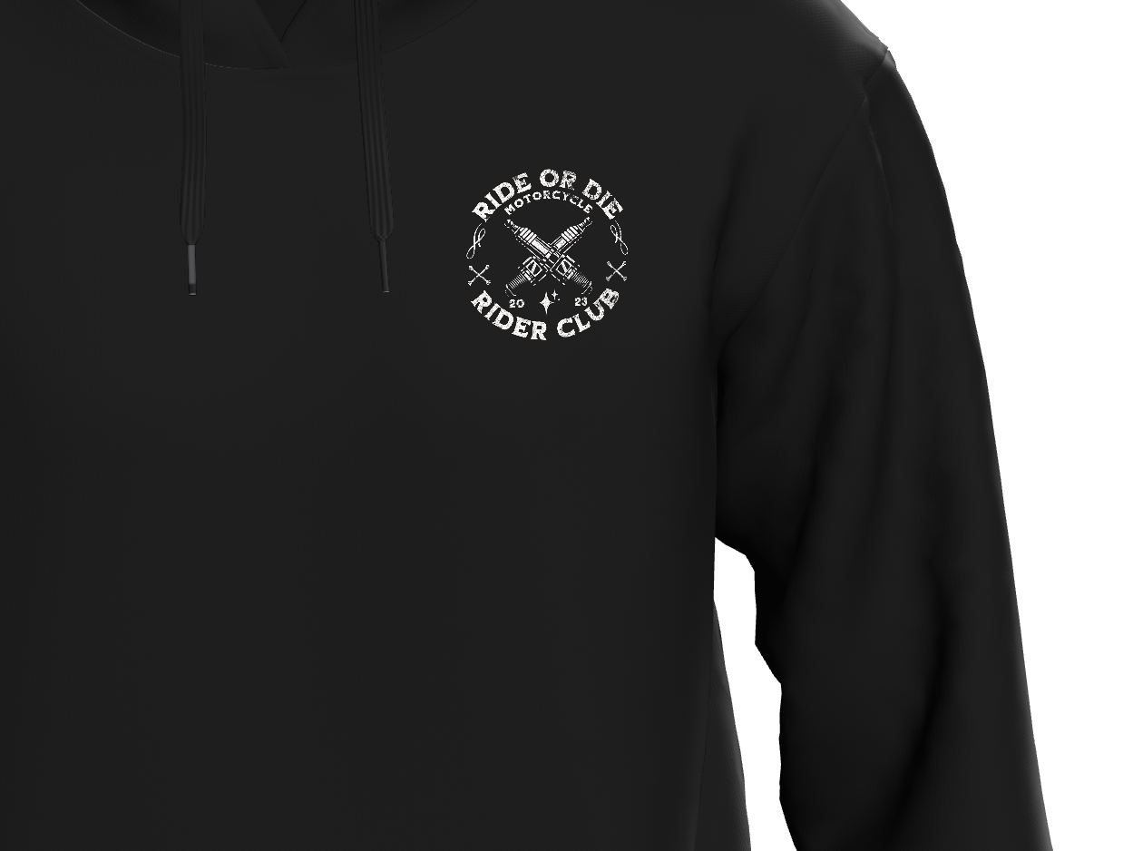 LUMINIX's - Ride or Die × Super Machine Dual-Print Hoodie