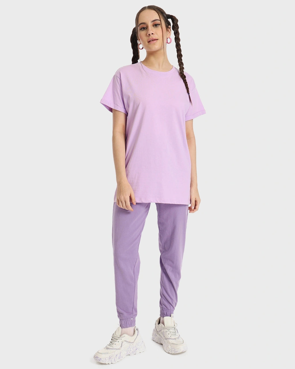 LUMINIX's - Women's Mellow Mauve Boyfriend T-shirt