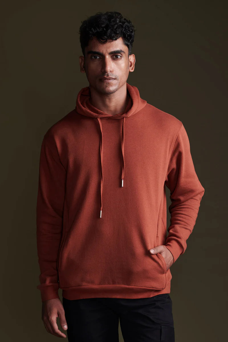 LUMINIX's - Rust Orange Hoodie