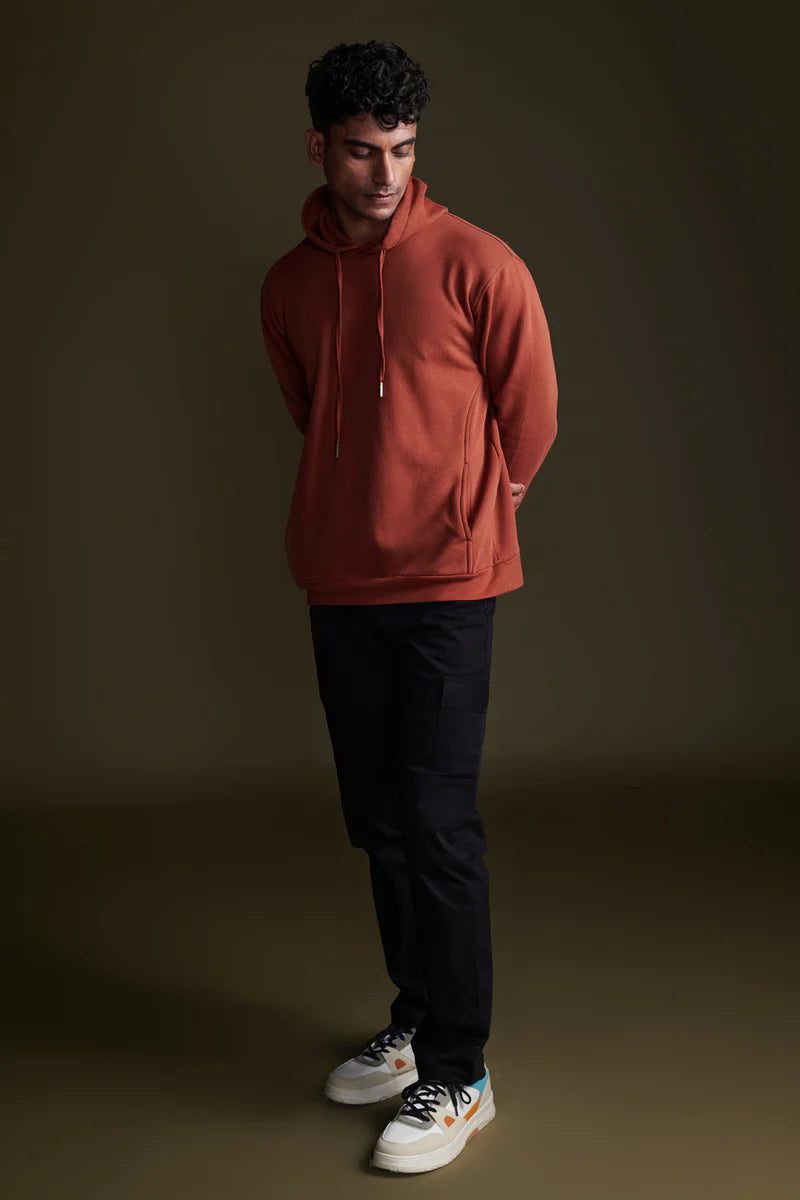 LUMINIX's - Rust Orange Hoodie