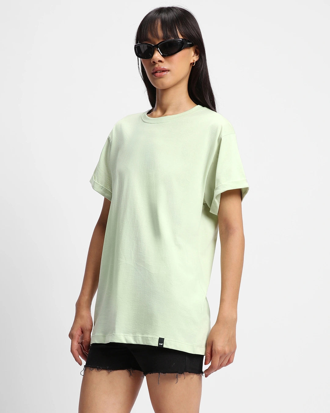 LUMINIX's - Women's Fog Green  Boyfriend T-shirt