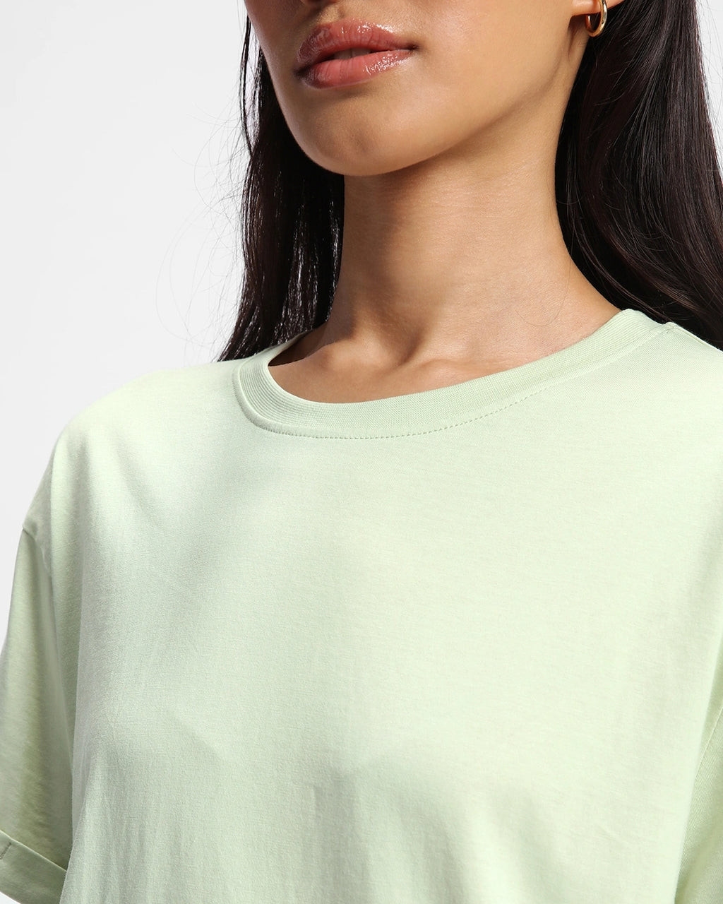 LUMINIX's - Women's Fog Green  Boyfriend T-shirt