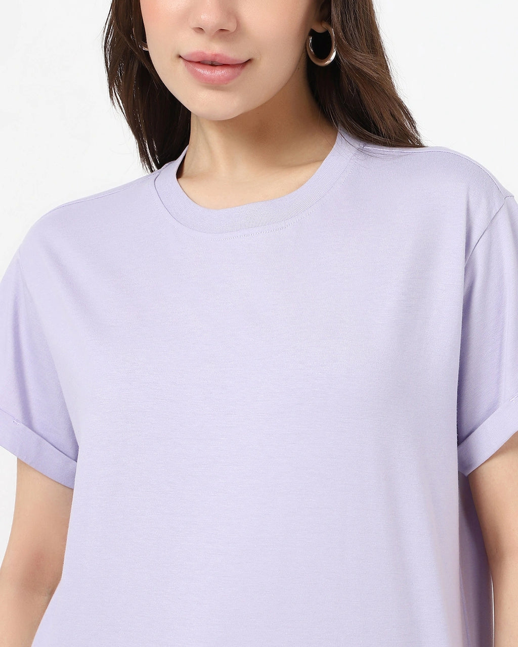 LUMINIX's - Women's purple Boyfriend T-shirt