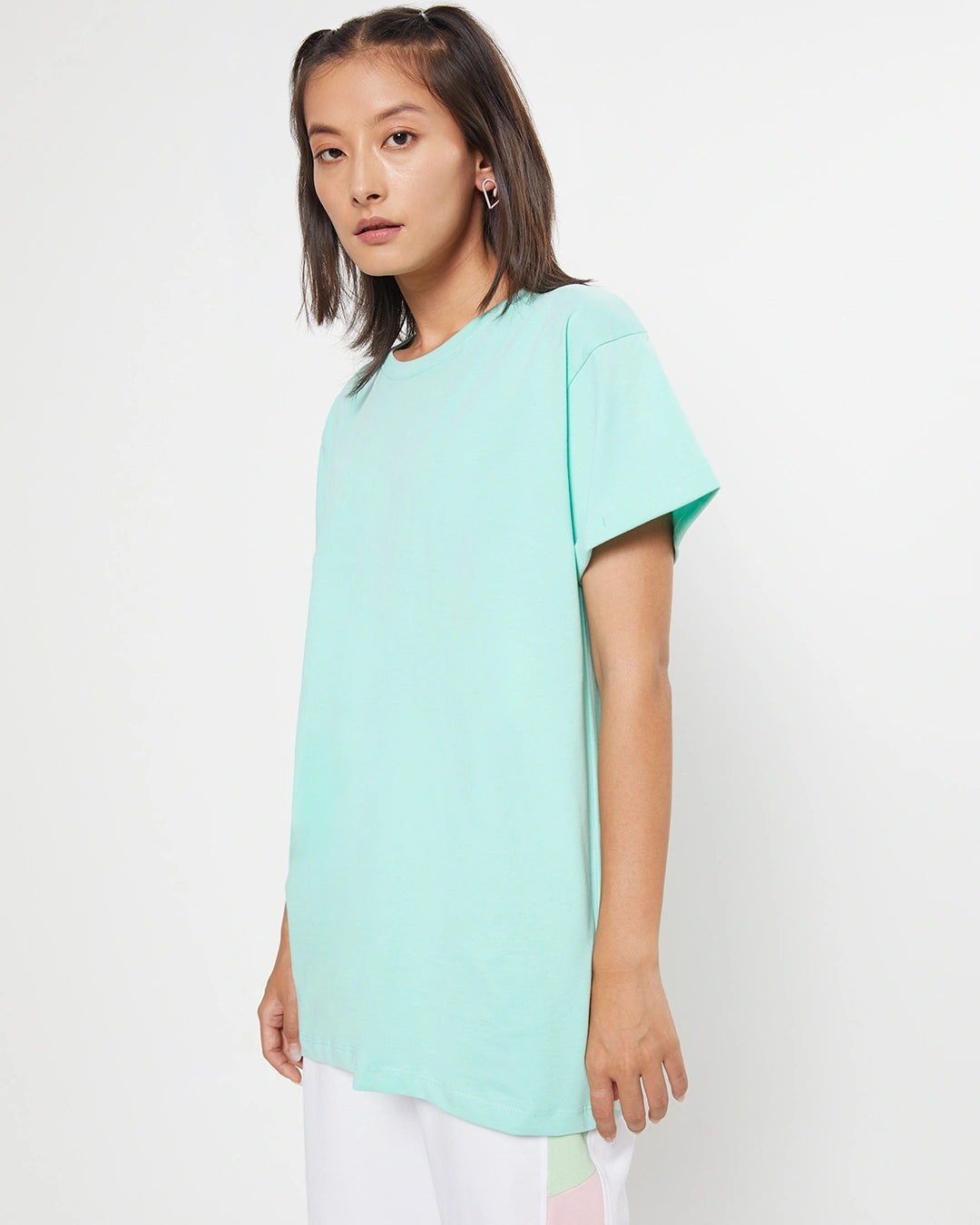 LUMINIX's - Women's Bird Egg Green Boyfriend T-shirt