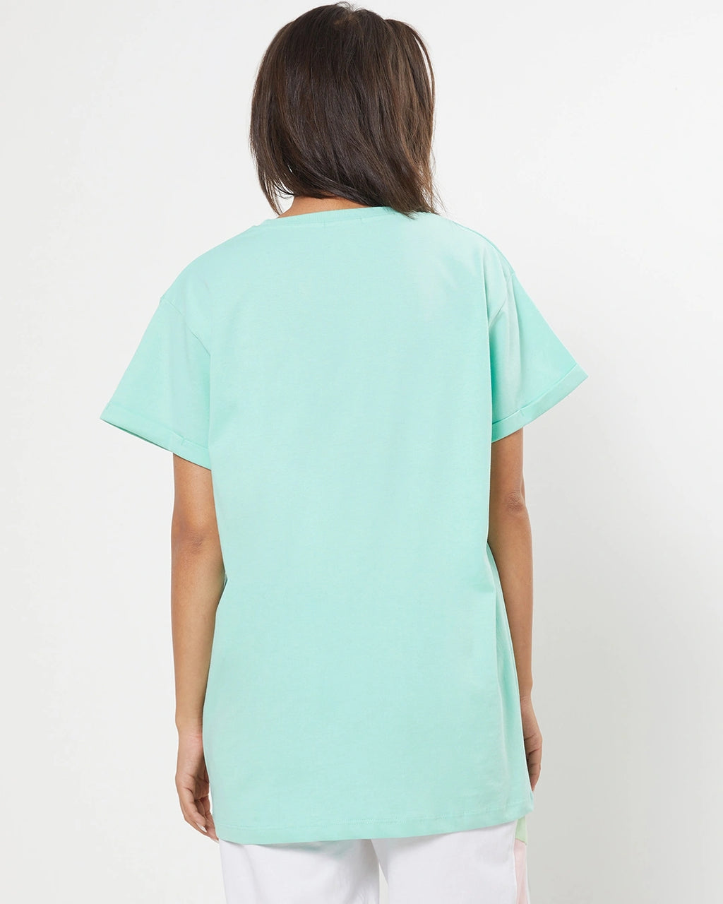LUMINIX's - Women's Bird Egg Green Boyfriend T-shirt