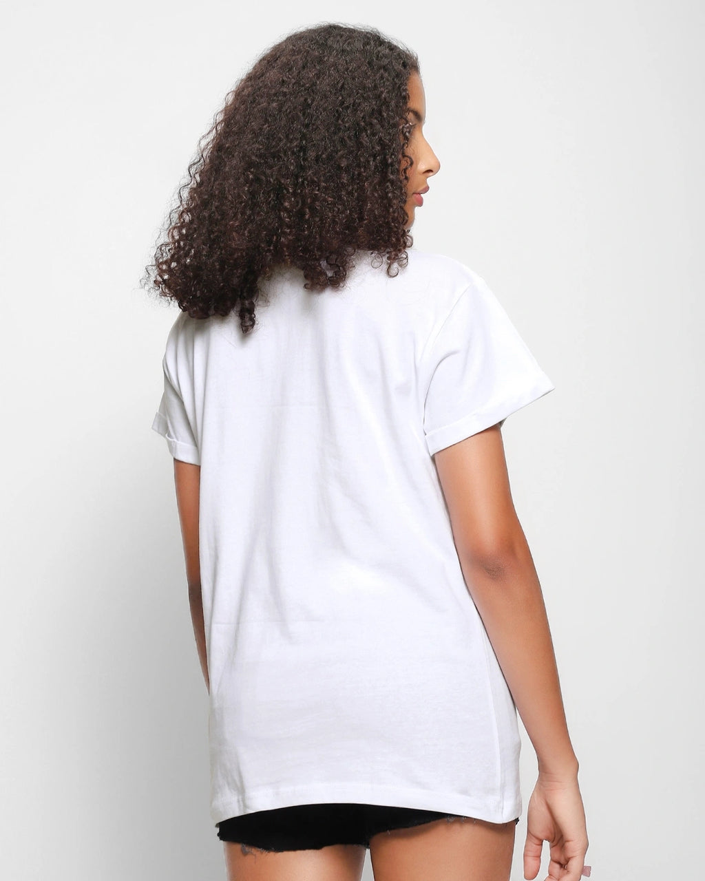 LUMINIX's - Women's white Boyfriend T-shirt